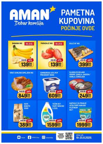 Aman katalog - 19.06.2026 - 25.06.2026.