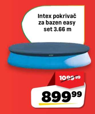 Intex pokrivač za bazen easy set 3.66 m