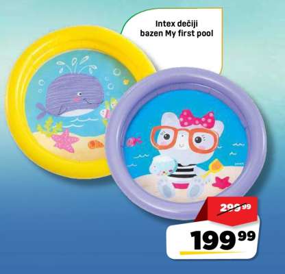 Intex dečiji bazen My first pool