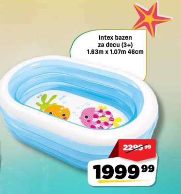 Intex bazen za decu (3+)