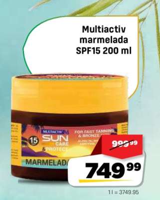 Multiactiv marmelada SPF15 200 ml