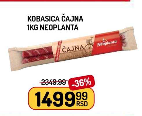 Kobasica Čajna 1kg Neoplanta