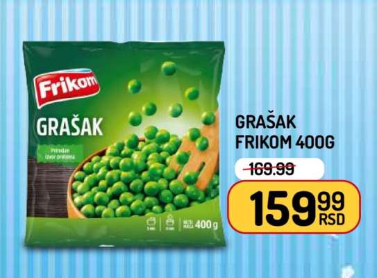 Grašak Frikom 400g