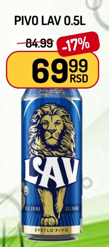 Pivo Lav 0,5l