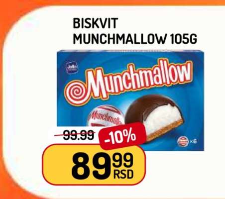 Biskvit Munchmallow 105g