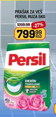 Prašak za veš Persil Ruža 5kg