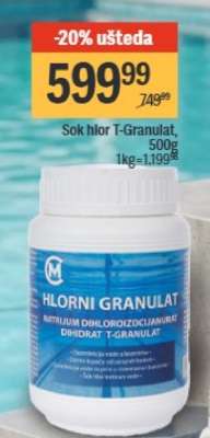 Sok hlor T-Granulat