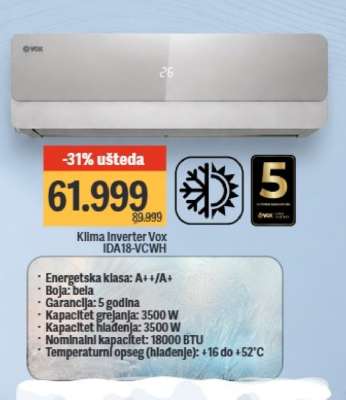 Klima inverter Vox