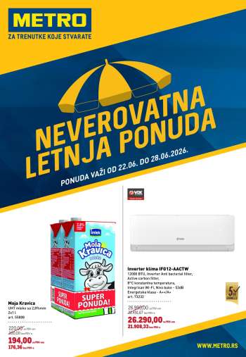 Metro katalog - 22.06.2026 - 28.06.2026.
