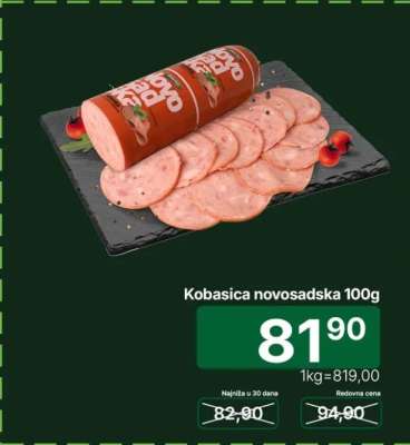 Kobasica novosadska 100g