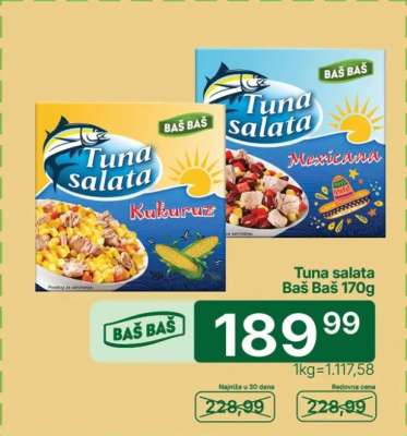 Tuna salata Baš Baš 170g