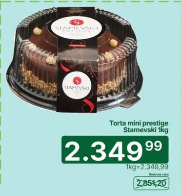 Torta mini Prestige Stamevski, 1kg