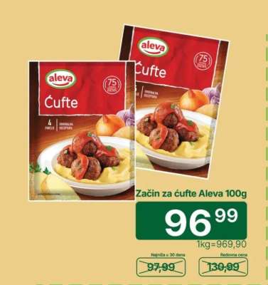 Začin za ćufte Aleva 100g