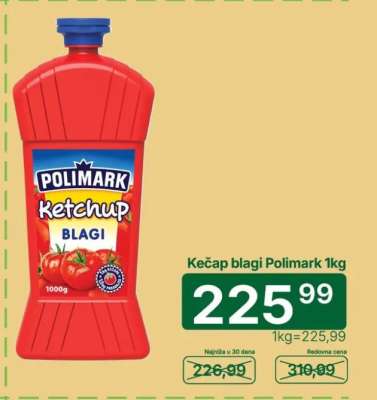 KEČAP blagi Polimark 1kg