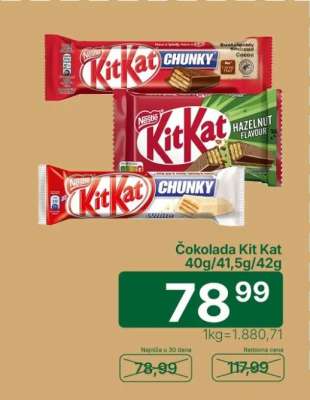 Čokolada Kit Kat