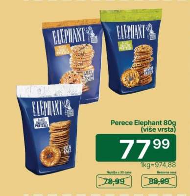 Perece Elephant 80g