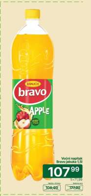 Voćni napitak Bravo jabuka 1,5l
