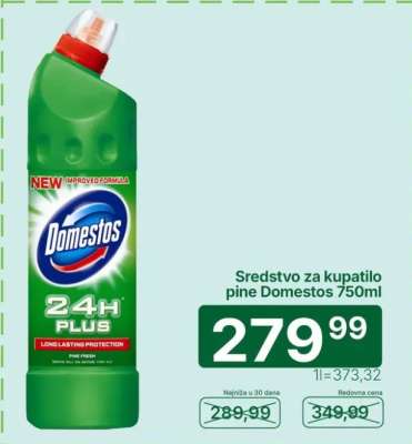 Sredstvo za kupatilo Pine Domestos 750ml