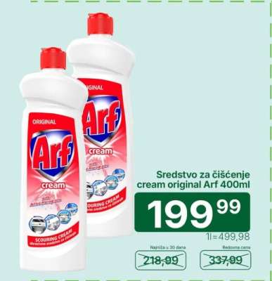 Sredstvo za čišćenje cream original Arf 400ml