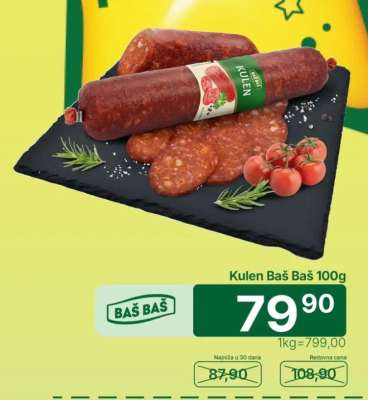 Kulen Baš Baš 100g