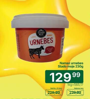 Namaz urnebes Stado moje 230g