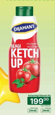 Kečap blagi Dijamant 1kg