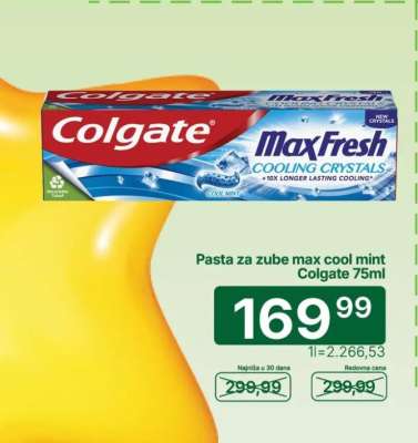 Pasta za zube max cool mint Colgate 75ml