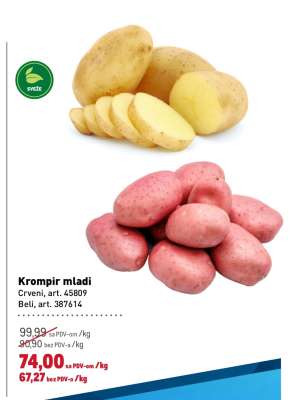 Krompir mladi