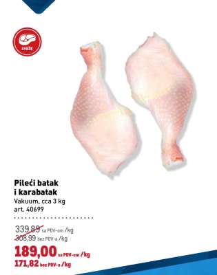Pileći batak I karabatak