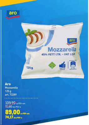 Aro Mozzarella