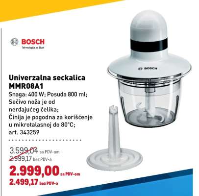 Univerzalna seckalica MMR08A1
