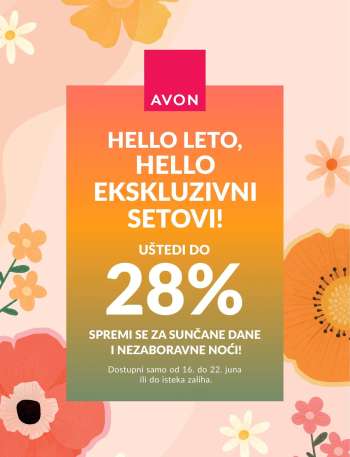 Avon katalog - 16.06.2026 - 22.06.2026.