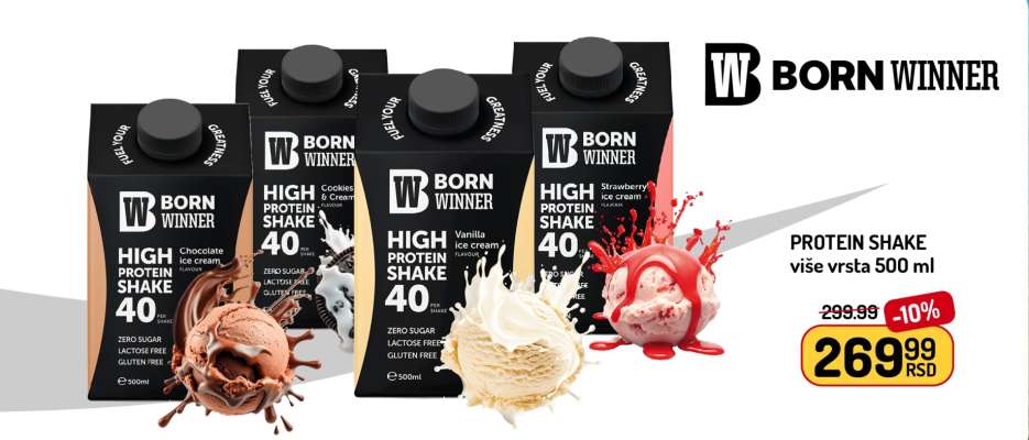BORN WINNER High Protein Shake