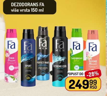 Dezodorans Fa