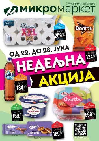 Mikromarket katalog - 22.06.2026 - 28.06.2026.