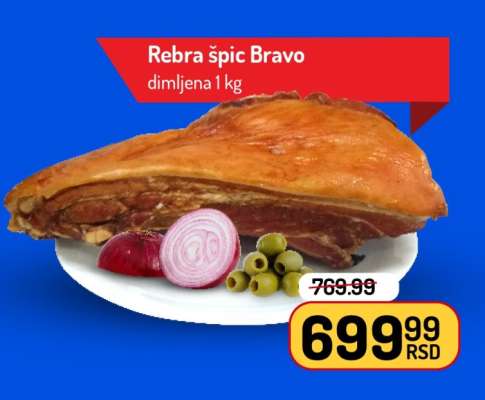 Rebra špic Bravo