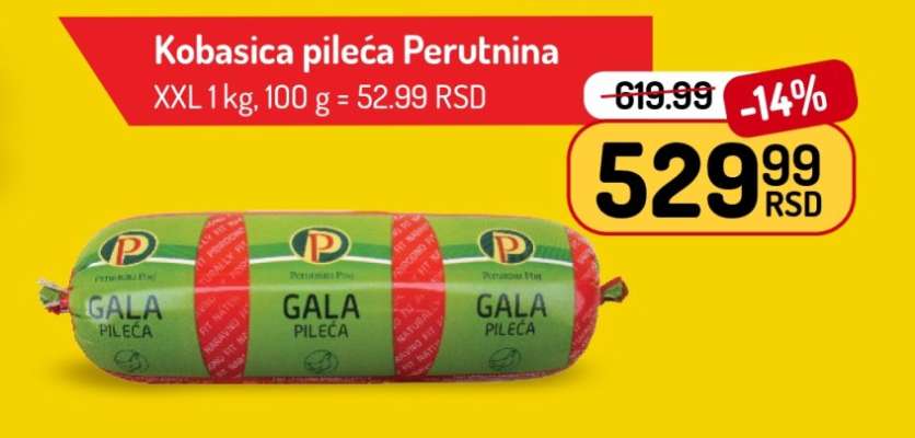 Kobasica pileća Perutnina