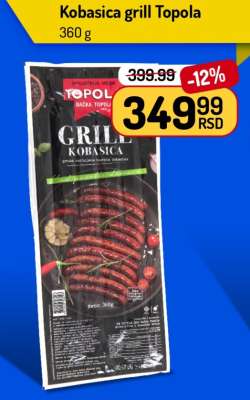 Kobasica grill Topola