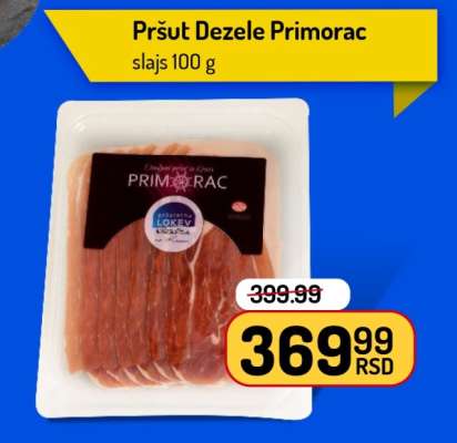 Pršut Dezele Primorac