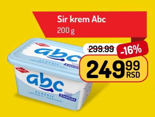 Sir krem Abc