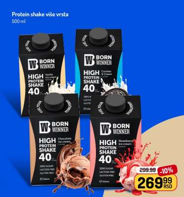 BORN WINNER High Protein Shake