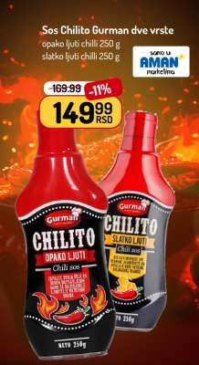 Sos Chilito Gurman dve vrste