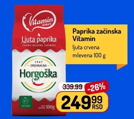 Paprika začinska Vitamin