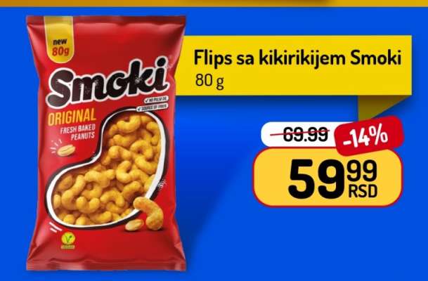 Flips sa kikirikijem Smoki