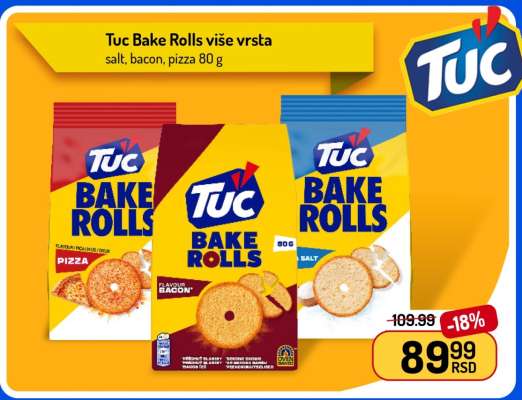 Tuc Bake Rolls