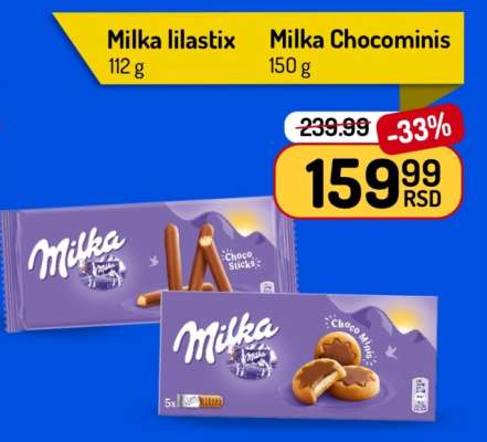 Milka Lilastix / Milka Chocominis