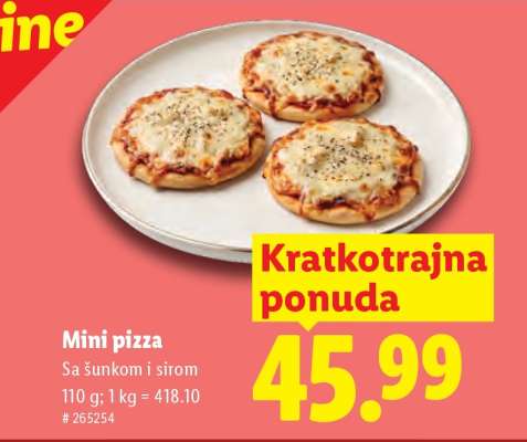 MINI PIZZA