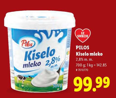 Pilos Kiselo mleko