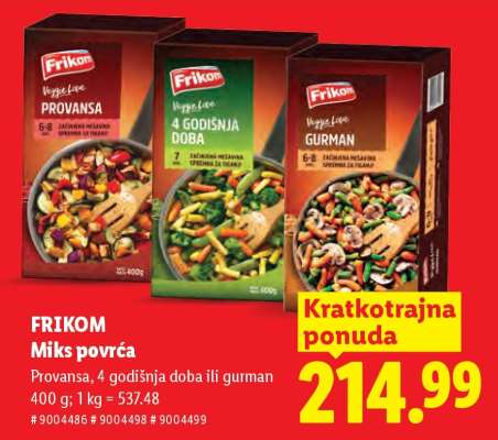 FRIKOM Miks povrća