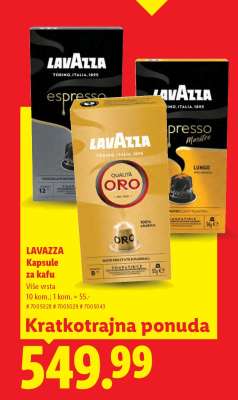 LAVAZZA Kapsule za kafu